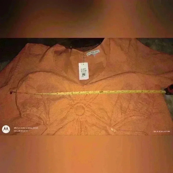 And Now This Keyhole Dress Womens Plus size 1X Mango Color NWT - Picture 9 of 16